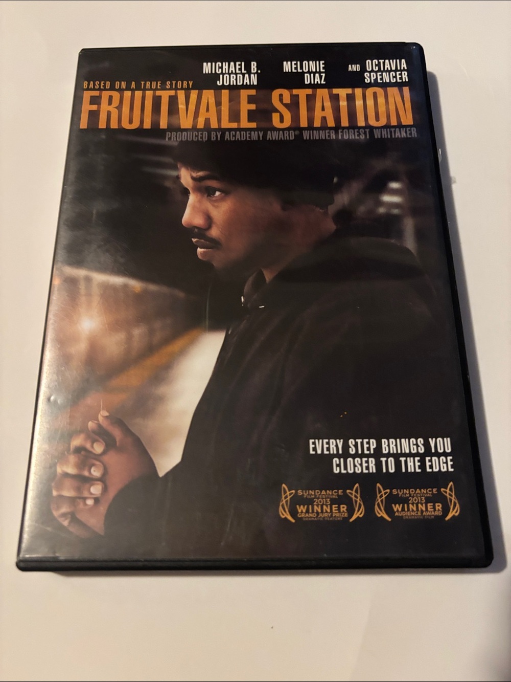 Fruitvale Station DVD - Black with Orange Title